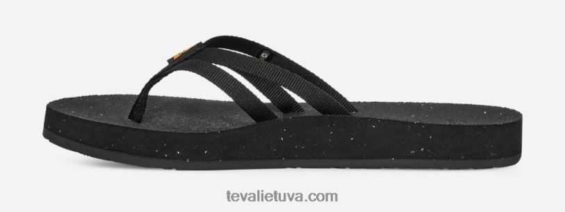Teva Sieviešu siksniņa ar atloku LP40V114 melns