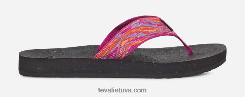 Teva sieviešu pārsegs LP40V123 viļņi rozā violets