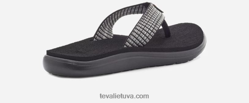 Teva sieviešu voya flip LP40V56 bārs iela balts multi