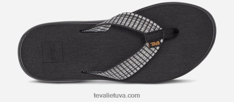Teva sieviešu voya flip LP40V56 bārs iela balts multi