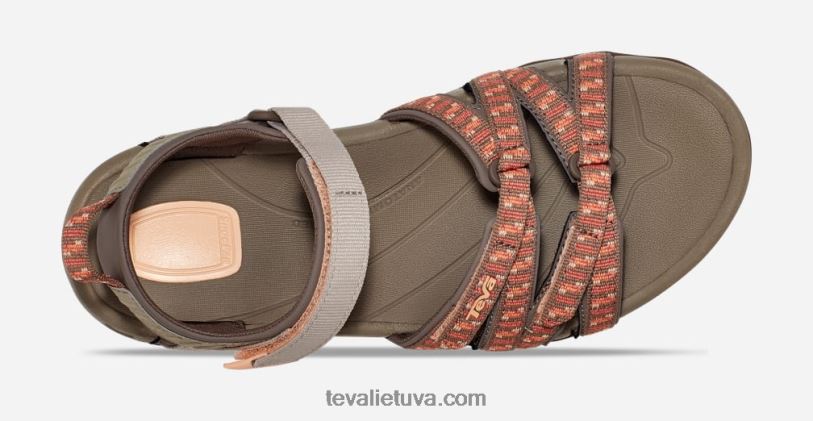 Teva sieviešu tirra LP40V16 skursteņi dzeltenbrūnā/oranžā krāsā