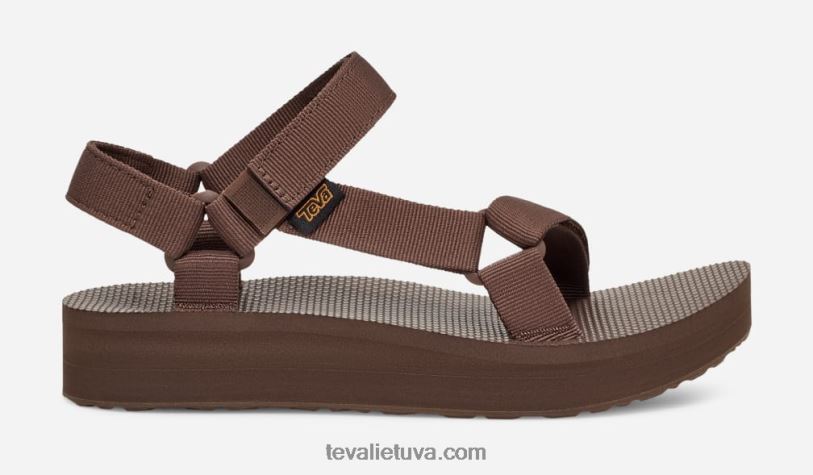 Teva sieviešu vidējas formas universāls LP40V27 lietus mežs brūns