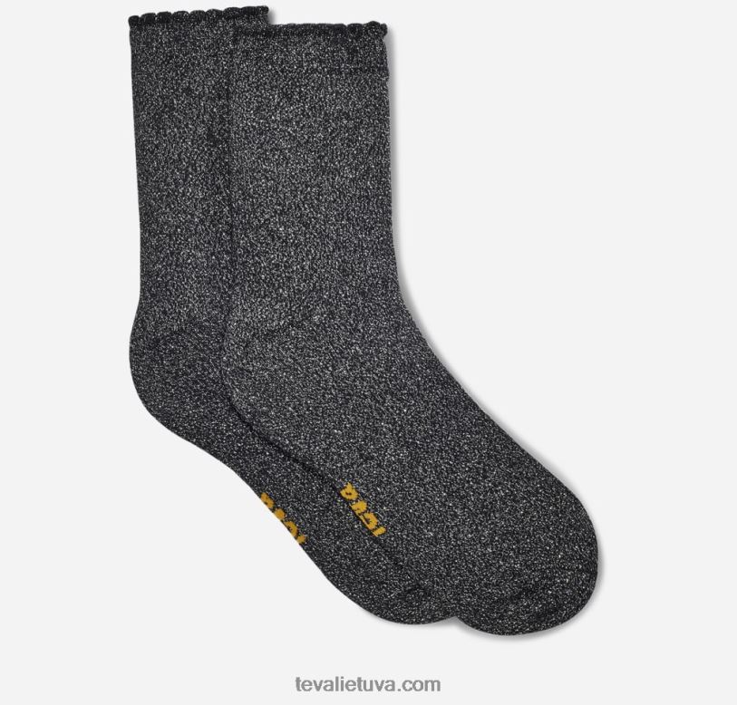 Teva sieviešu metāla ceturtdaļas zeķes LP40V208 metālisks sudrabs