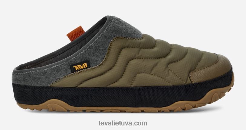Teva visi dzimumi atceras reljefu LP40V187 tumšās olīvas