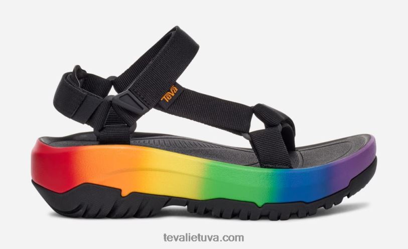 Teva visu dzimumu viesuļvētra xlt2 ampsole brite LP40V377 melns/varavīksne